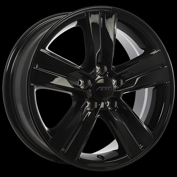 ART REPLICA 317 GLOSS BLACK WHEELS | 16X6.5 | 5X105 | OFFSET: 38MM | CB: 56.5MM