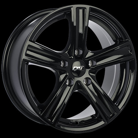 DAI OE1 GLOSS BLACK WHEELS | 16X7 | 5X100 | OFFSET: 38MM | CB: 54.1MM