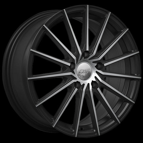 DAI SPECTER GLOSS BLACK MACHINED FACE WHEELS | 16X7 | 4X100 | OFFSET: 40MM | CB: 73.1MM