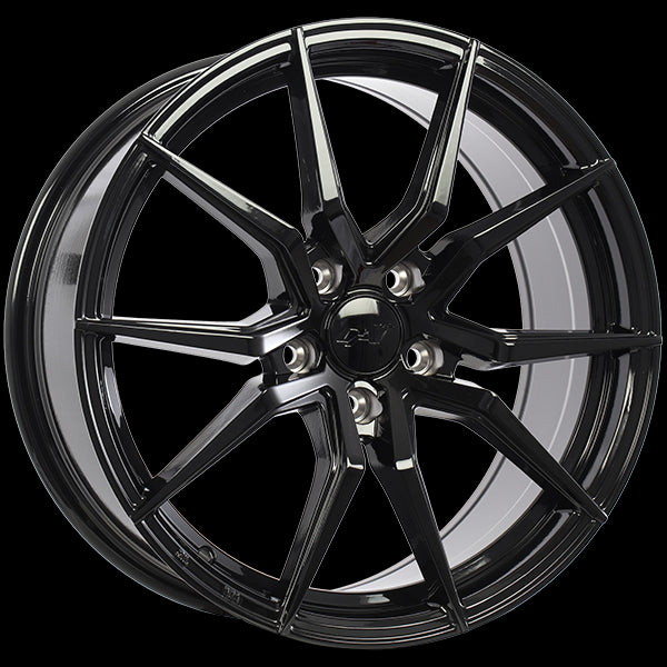 DAI CONCEPTOR GLOSS BLACK WHEELS | 16X7 | 5X114.3 | OFFSET: 40MM | CB: 67.1MM