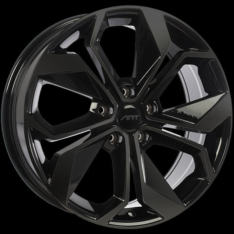 ART REPLICA 309 GLOSS BLACK WHEELS | 15X6.5 | 5X114.3 | OFFSET: 42MM | CB: 64.1MM