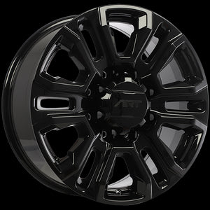 ART REPLICA 327 GLOSS BLACK WHEELS | 20X8.5 | 8X165.1 | OFFSET: 15MM | CB: 121.3MM