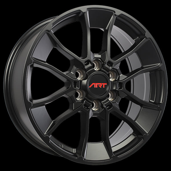 ART REPLICA 336 SATIN BLACK WHEELS | 18X8 | 6X139.7 | OFFSET: 50MM | CB: 95.1MM