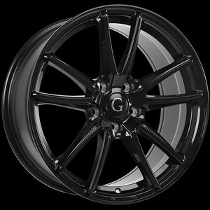 GHOST GLOSS BLACK WHEELS | 14X6 | 4X100 | OFFSET: 40MM | CB: 73.1MM