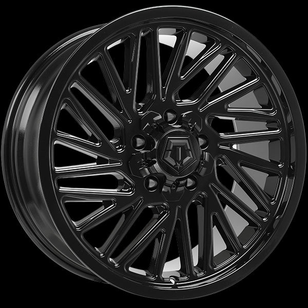 TIS 553 GLOSS BLACK WHEELS | 20X10 | 8X180 | OFFSET: -12MM | CB: 124.3MM