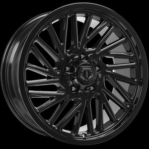 TIS 553 GLOSS BLACK WHEELS | 20X10 | 8X180 | OFFSET: -12MM | CB: 124.3MM