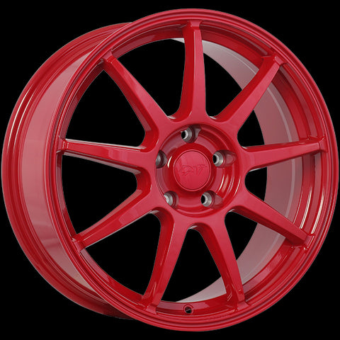 DAI REV RED WHEELS | 16X6.5 | 4X100 | OFFSET: 41MM | CB: 73.1MM