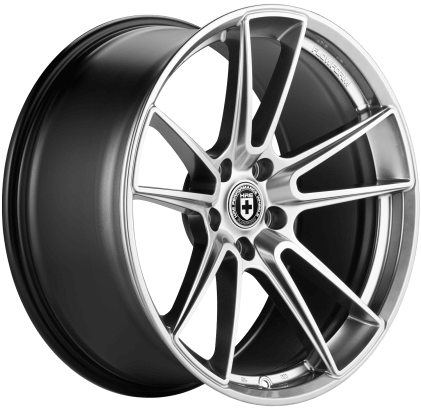 SET OF 4X WHEELS - HRE FLOWFORM FF04 SILVER (LIQUID METAL) WHEELS | 20X10.5 | 5X112 | OFFSET: 35MM | CB: 66.56MM