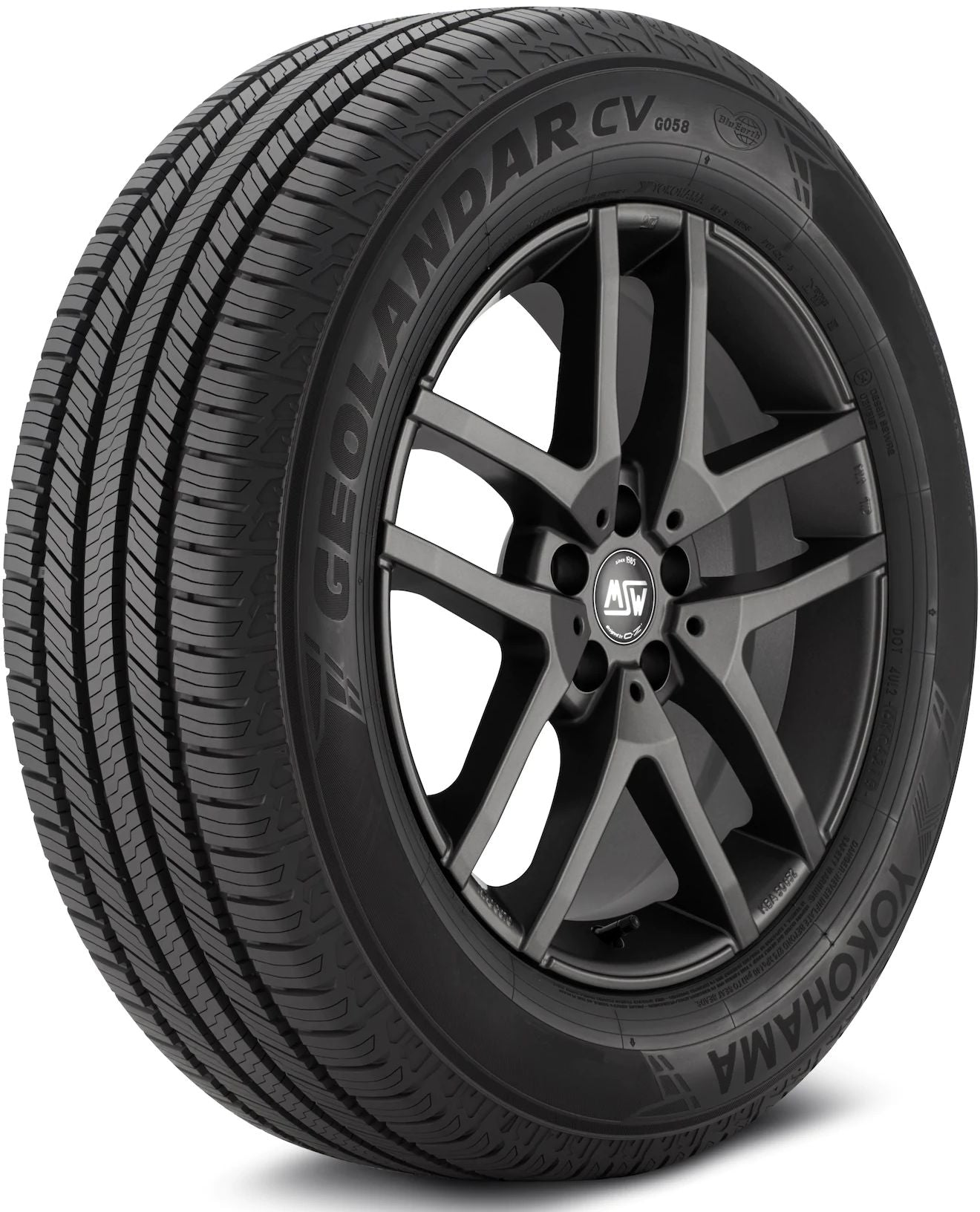 265/50R20 107V YOKOHAMA GEOLANDAR CV G058 ALL-SEASON TIRES (M+S)