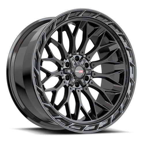 VORTEK VRP-503GB GLOSS BLACK WHEELS | 20X9 | 5X127/5X139.7 | OFFSET: 12MM | CB: 78.1MM