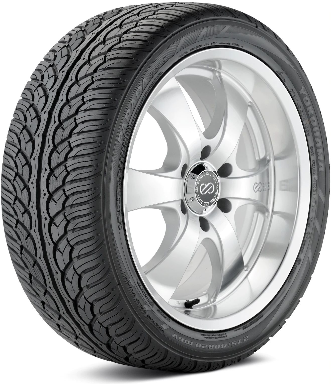 265/35R22 XL 102V YOKOHAMA PARADA SPEC-X ALL-SEASON TIRES (M+S)