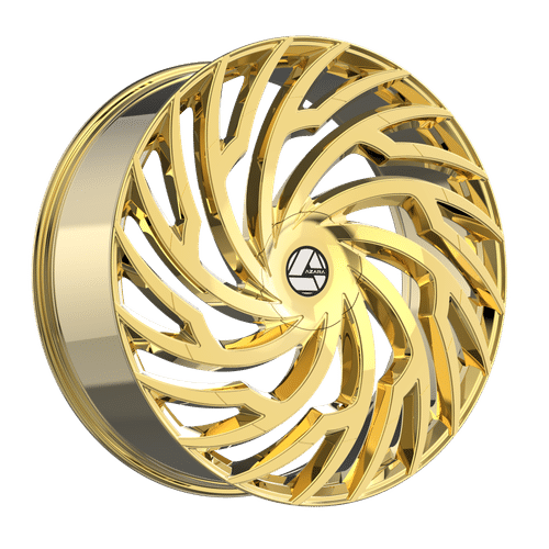 AZARA AZA-536NG NANO GOLD WHEELS | 20X8.5 | 5X112/5X114.3 | OFFSET: 35MM | CB: 74.1MM
