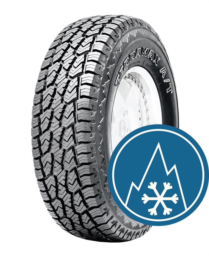 LT 215/75R15 LRC 100/97R SAILUN TERRAMAX 3PMS A/T ALL-WEATHER TIRES (M+S + SNOWFLAKE)