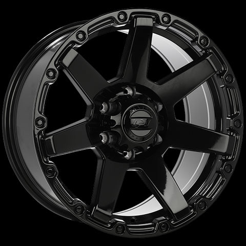 DAI BARRETT GLOSS BLACK WHEELS | 17X8 | 5X127 | OFFSET: 10MM | CB: 71.5MM