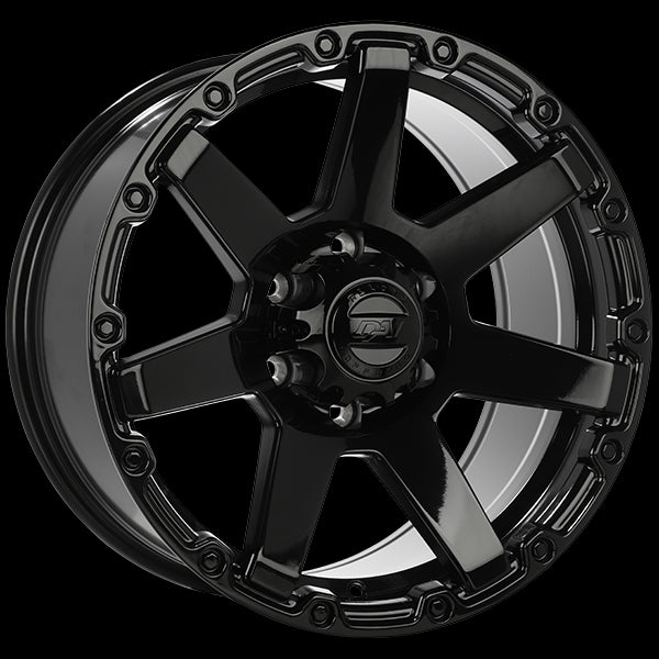 DAI BARRETT GLOSS BLACK WHEELS | 16X8 | 5X114.3 | OFFSET: 10MM | CB: 78.1MM