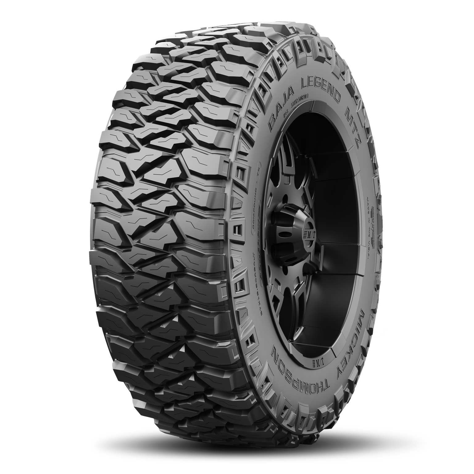 LT 33X10.50R15 LRC 114Q MICKEY THOMPSON BAJA LEGEND - MTZ ALL-SEASON TIRES (M+S)