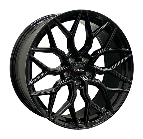 RAC R19 GLOSS BLACK WHEELS | 20X9 | 5X120 | OFFSET: 30MM | CB: 72.6MM