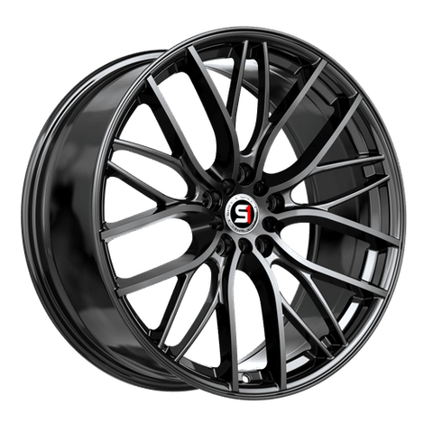 SPEC-1 RACING SP-61GB GLOSS BLACK WHEELS | 18X8 | 5X110/5X114.3 | OFFSET: 38MM | CB: 73.1MM