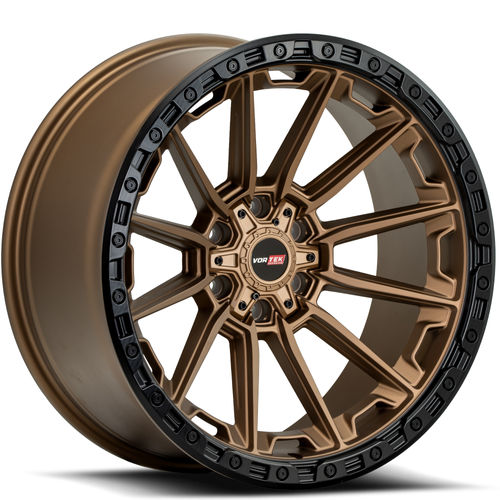 VORTEK VRT-601MBR MATTE BRONZE BLACK BEAD RING WHEELS | 17X9 | 6X135/6X139.7 | OFFSET: 0MM | CB: 106.1MM