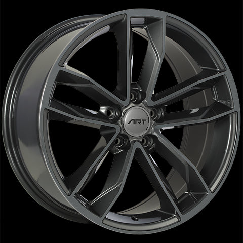 ART REPLICA 129 DARK GUNMETAL WHEELS | 18X8 | 5X112 | OFFSET: 35MM | CB: 66.5MM