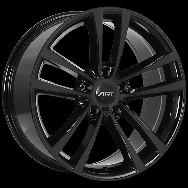 ART REPLICA 132 GLOSS BLACK WHEELS | 17X8 | 5X120 | OFFSET: 35MM | CB: 72.6MM