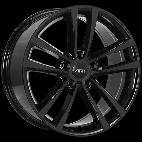 ART REPLICA 132 GLOSS BLACK WHEELS | 18X8 | 5X120 | OFFSET: 35MM | CB: 72.6MM