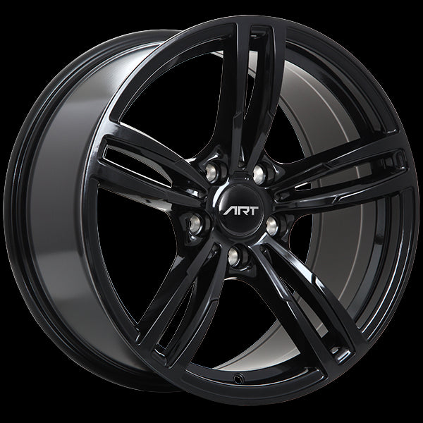 ART REPLICA 61 GLOSS BLACK WHEELS | 17X8 | 5X120 | OFFSET: 35MM | CB: 72.6MM