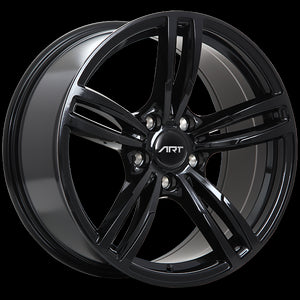 ART REPLICA 61 GLOSS BLACK WHEELS | 17X8 | 5X112 | OFFSET: 35MM | CB: 66.6MM