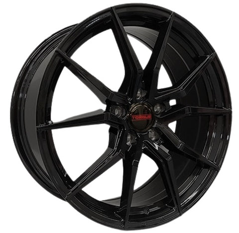 TORQUE CONCEPTOR GLOSS BLACK WHEELS | 18X8 | 5X114.3 | OFFSET: 40MM | CB: 73MM