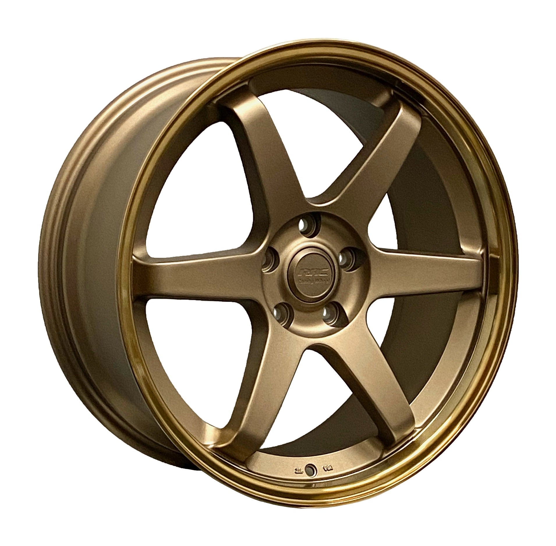 RAC R09 MATTE BRONZE WITH GLOSS BRONZE LIP WHEELS | 18X8 | 5X114.3 | OFFSET: 40MM | CB: 73.1MM