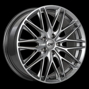 DAI CRAZE GUNMETAL REFLEX WHEELS | 16X7 | 5X114.3 | OFFSET: 40MM | CB: 67.1MM