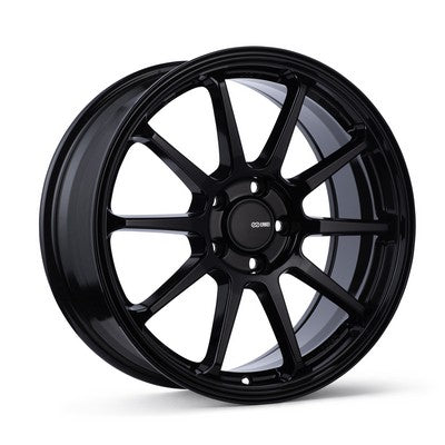 ENKEI PX-10 GLOSS BLACK WHEELS | 17X7.5 | 5X100 | OFFSET: 45MM | CB: 72.6MM