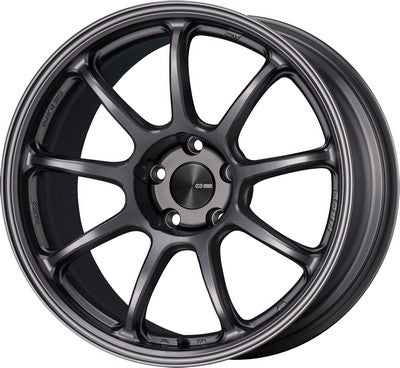 ENKEI PF09 DARK SILVER WHEELS | 18X8.5 | 5X114.3 | OFFSET: 45MM | CB: 75MM