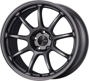 ENKEI PF09 DARK SILVER WHEELS | 18X9 | 5X114.3 | OFFSET: 42MM | CB: 75MM