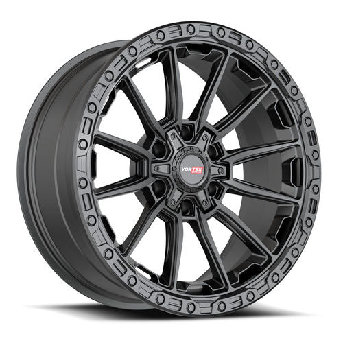 VORTEK VRT-601MB MATTE BLACK WHEELS | 17X9 | 6X135/6X139.7 | OFFSET: 12MM | CB: 106.1MM