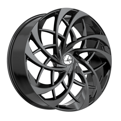 AZARA AZA-540GB GLOSS BLACK WHEELS | 20X8.5 | 5X112/5X114.3 | OFFSET: 35MM | CB: 74.1MM