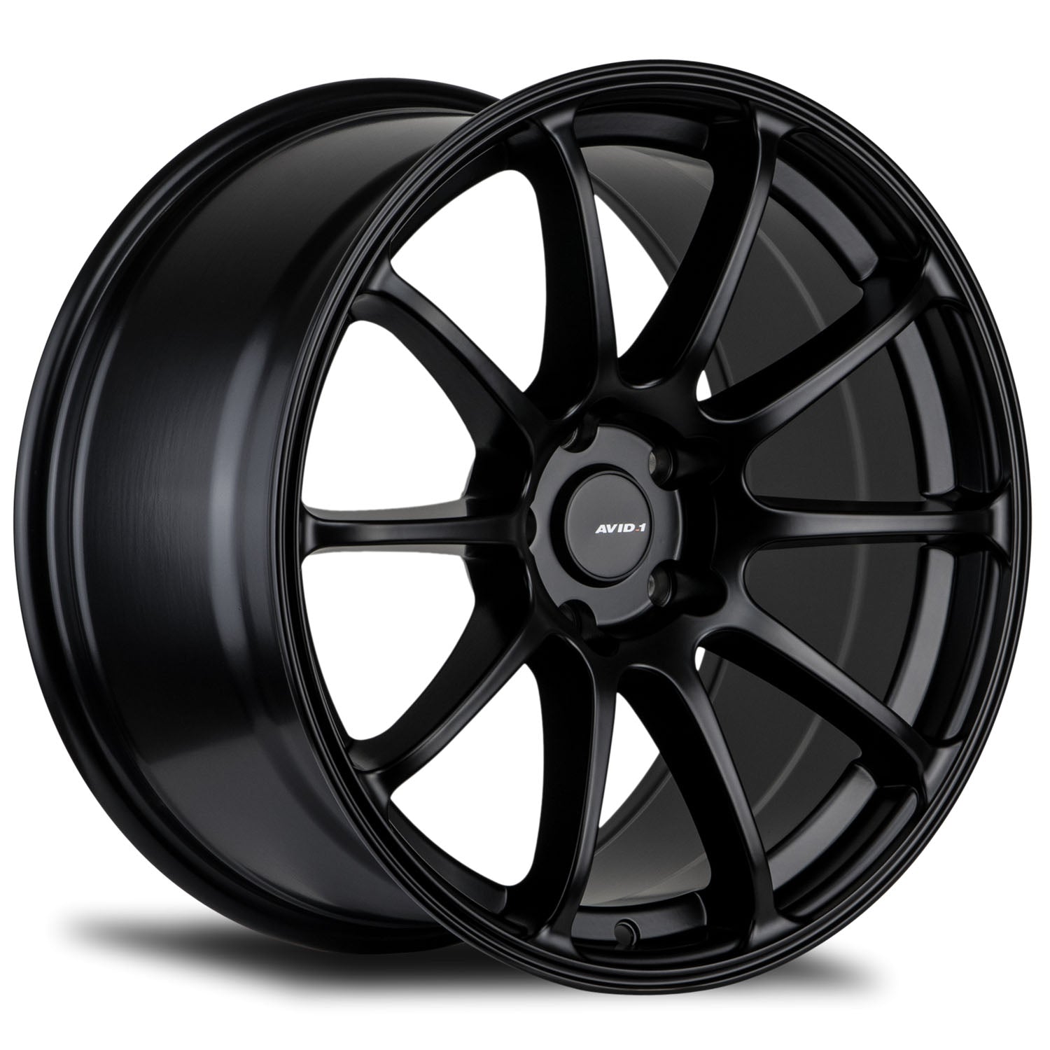 AVID1 AV-27 MATTE BLACK WHEELS | 18X9.5 | 5X114.3 | OFFSET: 38MM | CB: 73.1MM