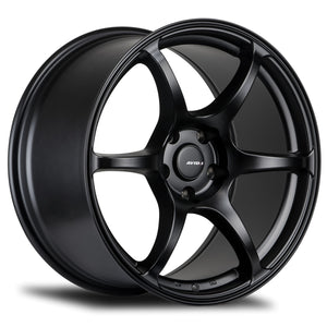 AVID1 AV-26 MATTE BLACK WHEELS | 18X9.5 | 5X114.3 | OFFSET: 24MM | CB: 73.1MM