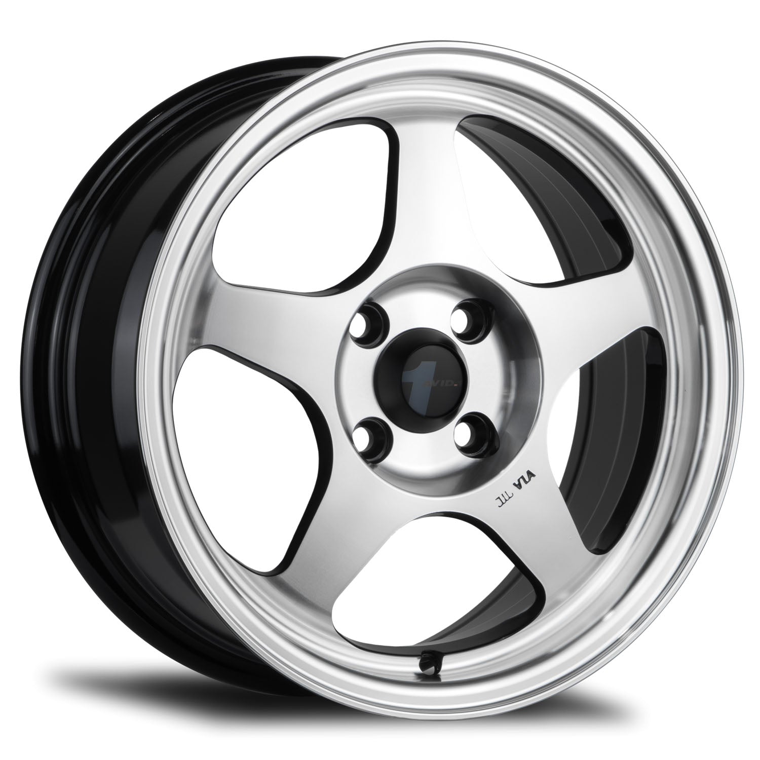 AVID1 AV-08 MACHINED FACE WHEELS | 15X6.5 | 4X100 | OFFSET: 35MM | CB: 73.1MM