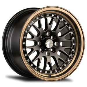 AVID1 AV-12 MATTE BLACK WHEELS | 15X8 | 4X100 | OFFSET: 25MM | CB: 73.1MM