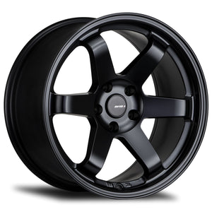 AVID1 AV-06 MATTE BLACK WHEELS | 17X8 | 4X100 | OFFSET: 35MM | CB: 73.1MM