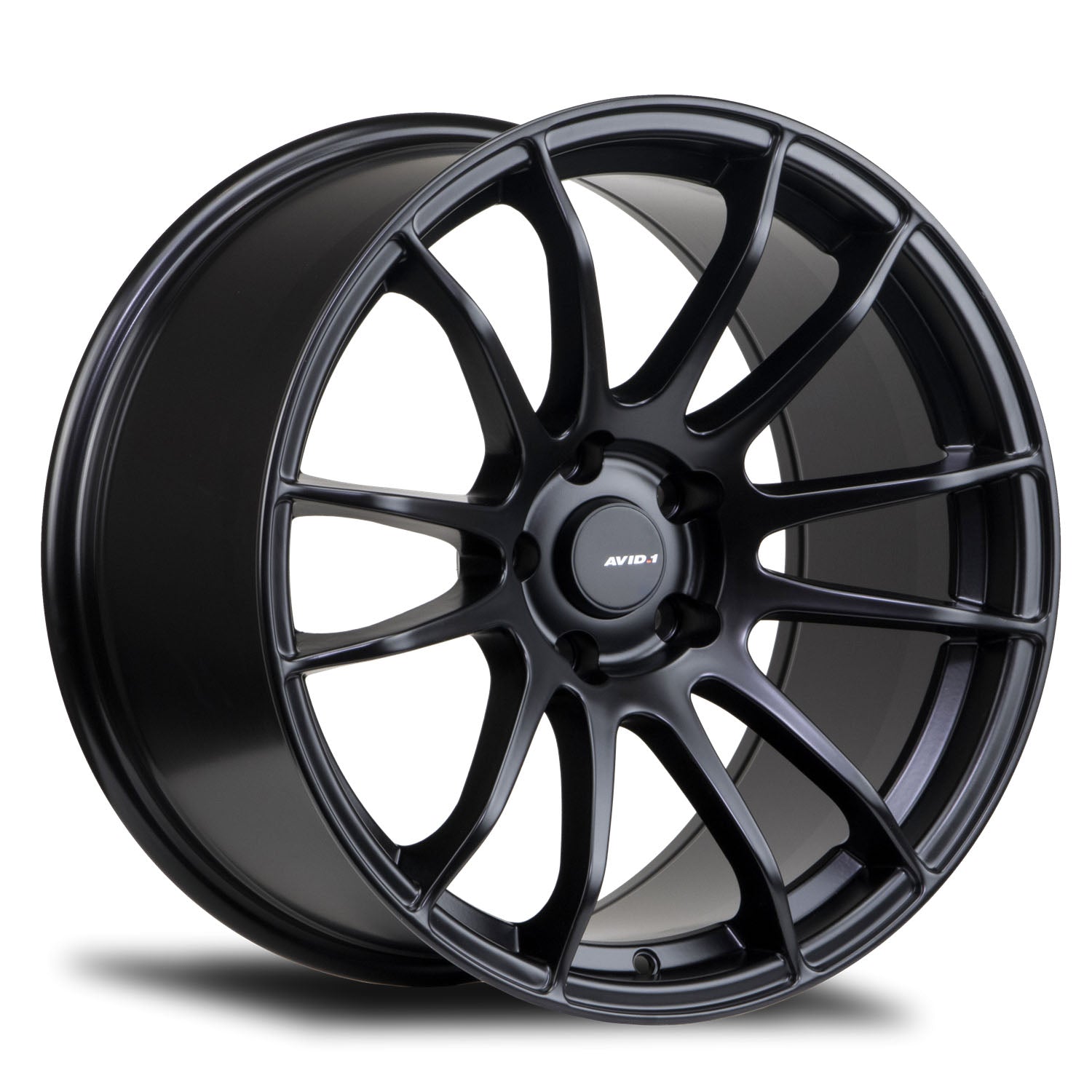 AVID1 AV-20 MATTE BLACK WHEELS | 19X8.5 | 5X114.3 | OFFSET: 35MM | CB: 73.1MM