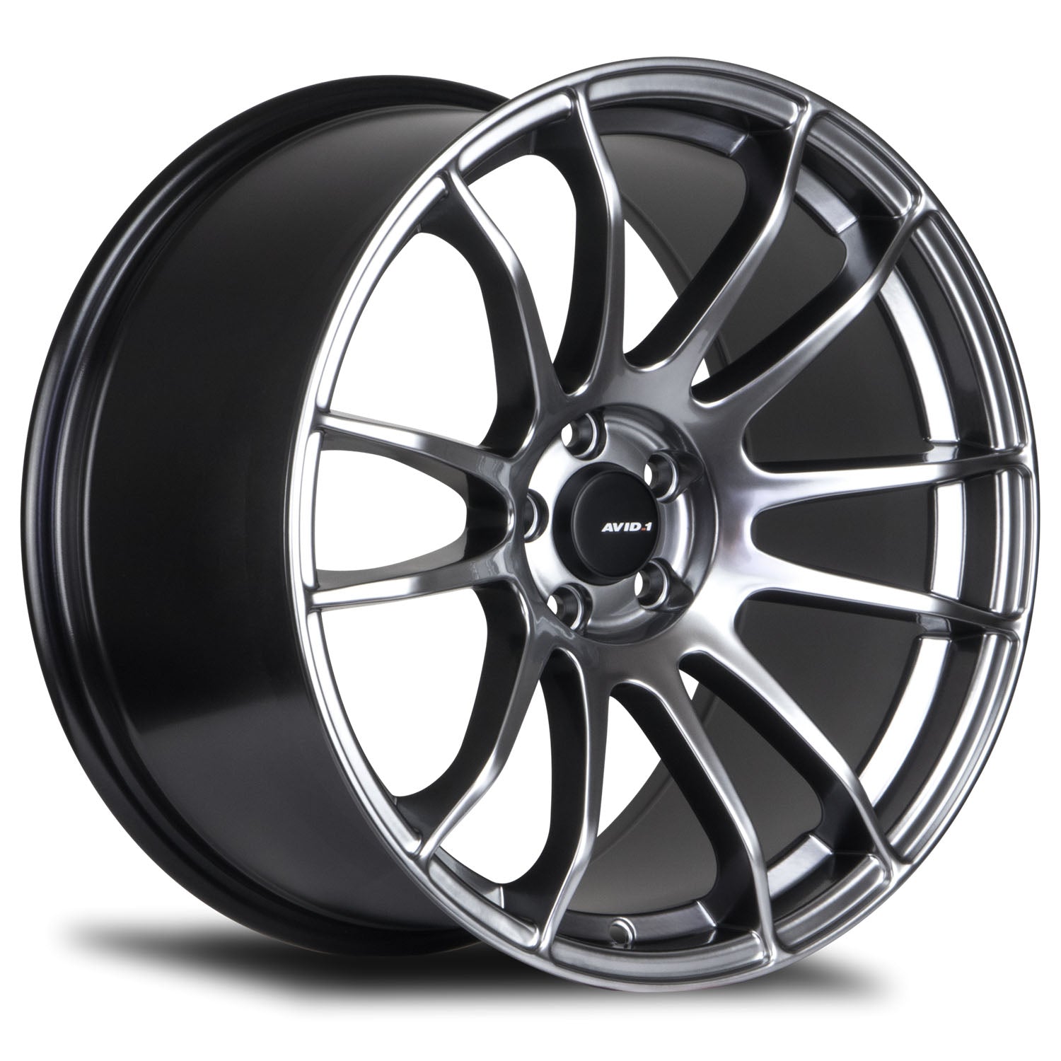 AVID1 AV-20 HYPER BLACK WHEELS | 18X8 | 5X114.3 | OFFSET: 35MM | CB: 73.1MM