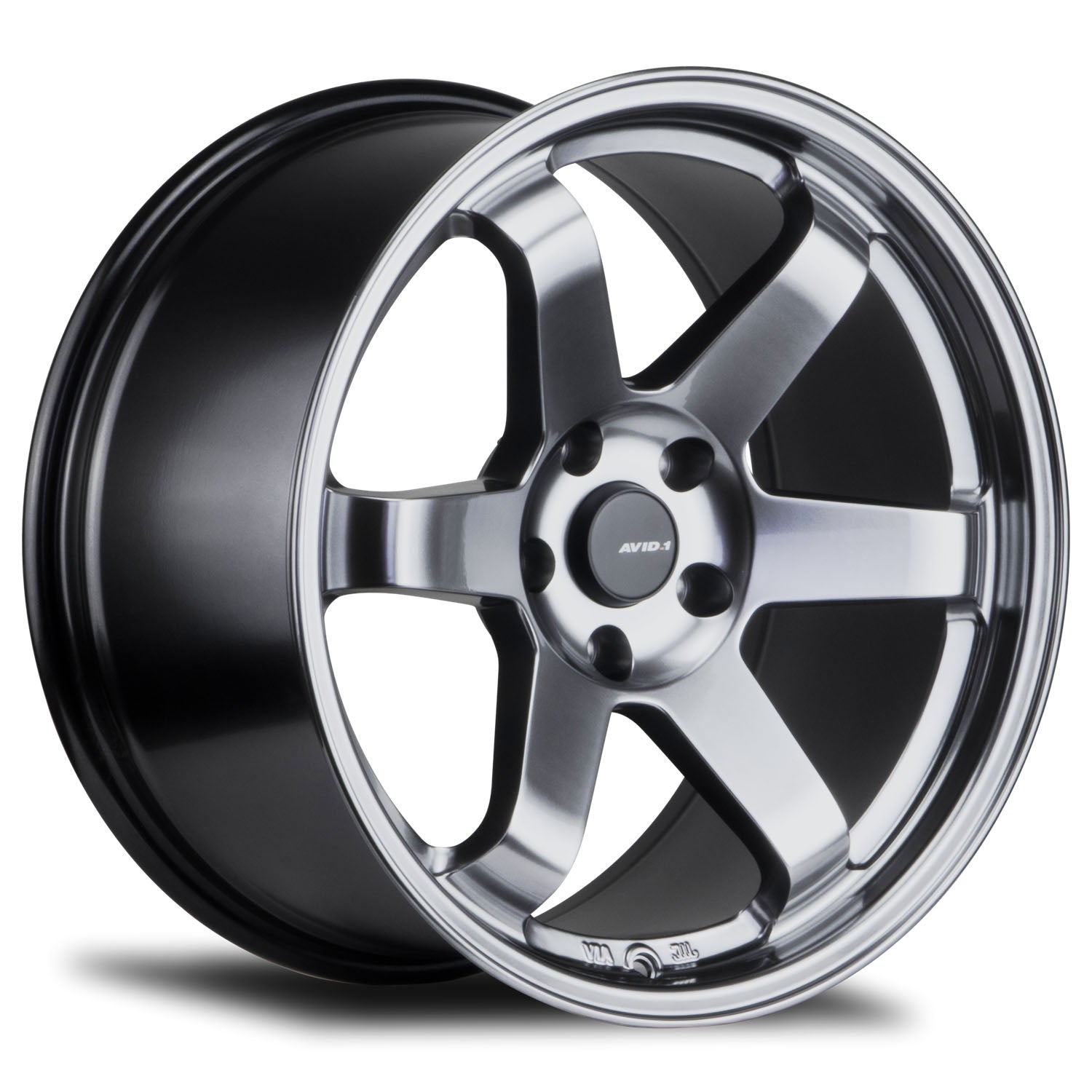 AVID1 AV-06 HYPER BLACK WHEELS | 18X8.5 | 5X114.3 | OFFSET: 35MM | CB: 73.1MM