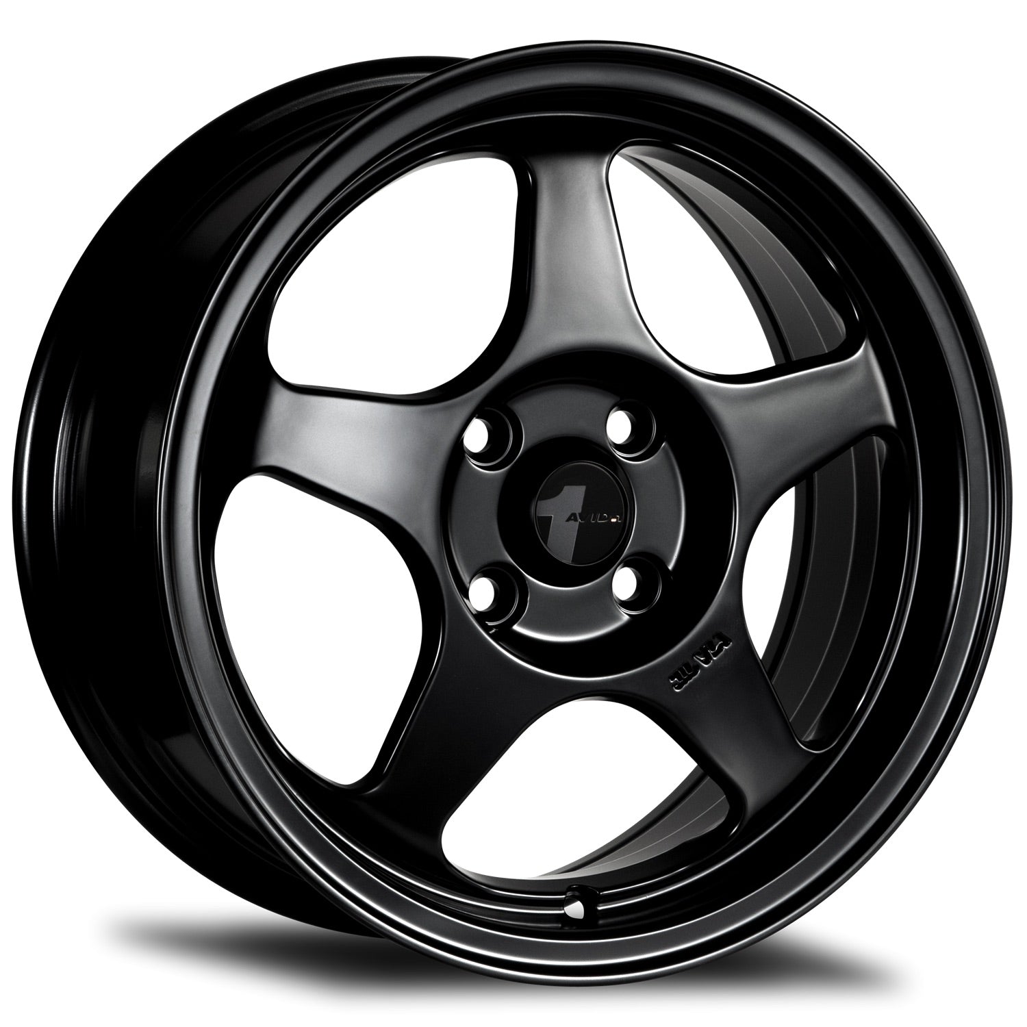 AVID1 AV-08 MATTE BLACK WHEELS | 15X6.5 | 4X100 | OFFSET: 35MM | CB: 73.1MM