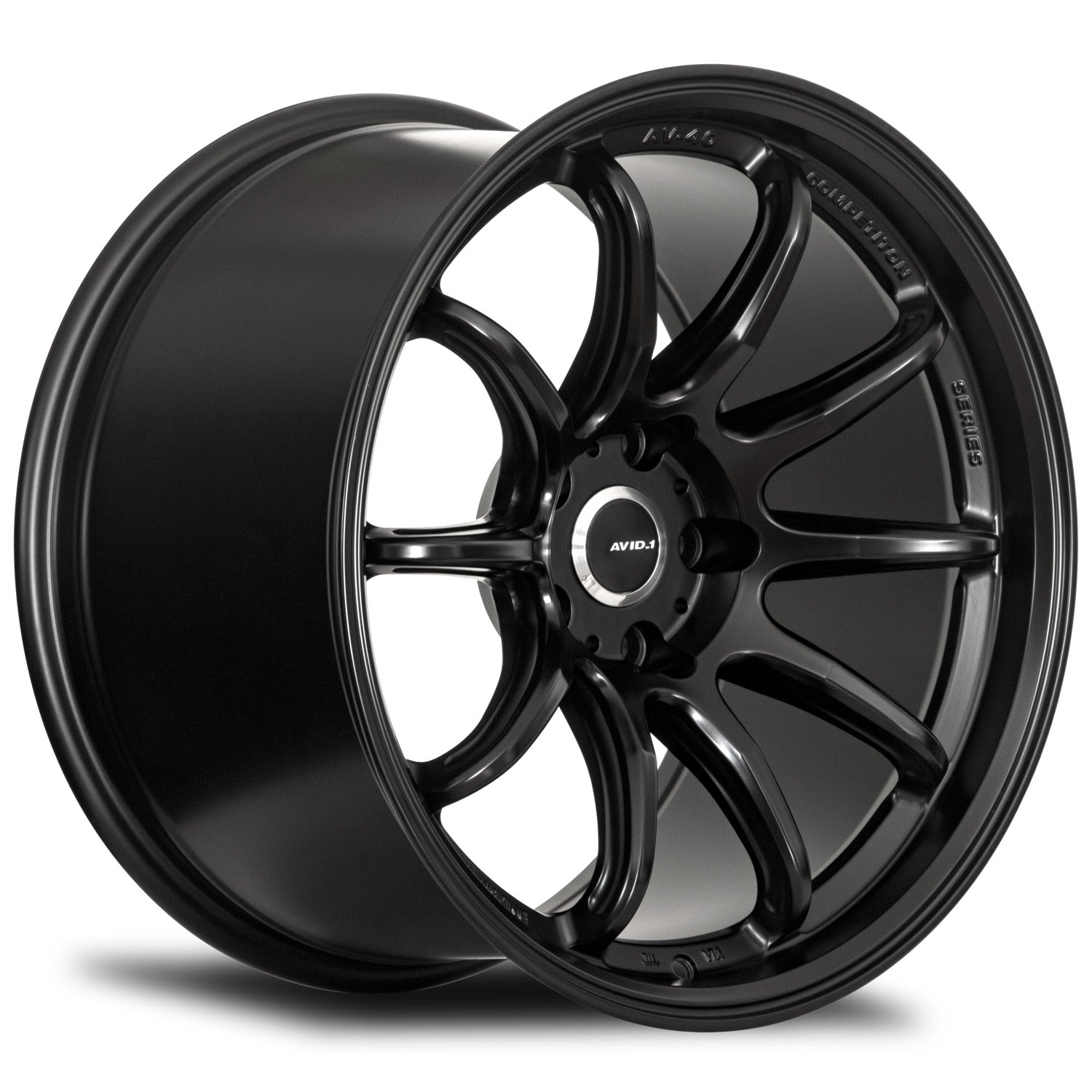 AVID1 AV-40 MATTE BLACK WHEELS | 17X8 | 4X100 | OFFSET: 35MM | CB: 73.1MM