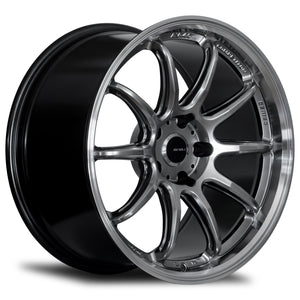 AVID1 AV-40 HYPER BLACK WITH MACHINED LIP WHEELS | 18X10.5 | 5X114.3 | OFFSET: 22MM | CB: 73.1MM