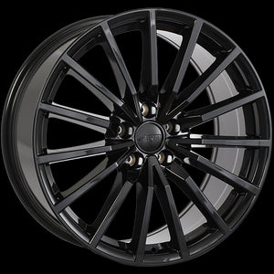 ART REPLICA 128 GLOSS BLACK WHEELS | 18X8 | 5X112 | OFFSET: 40MM | CB: 57.1MM