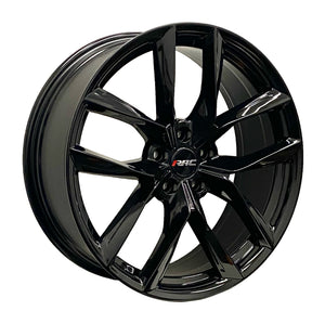 RAC R14 GLOSS BLACK WHEELS | 18X8 | 5X114.3 | OFFSET: 35MM | CB: 60.1MM