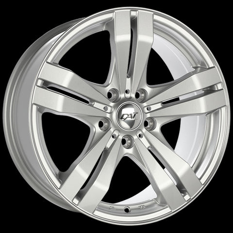 DAI TARGET SILVER WHEELS | 15X6.5 | 4X100 | OFFSET: 38MM | CB: 54.1MM